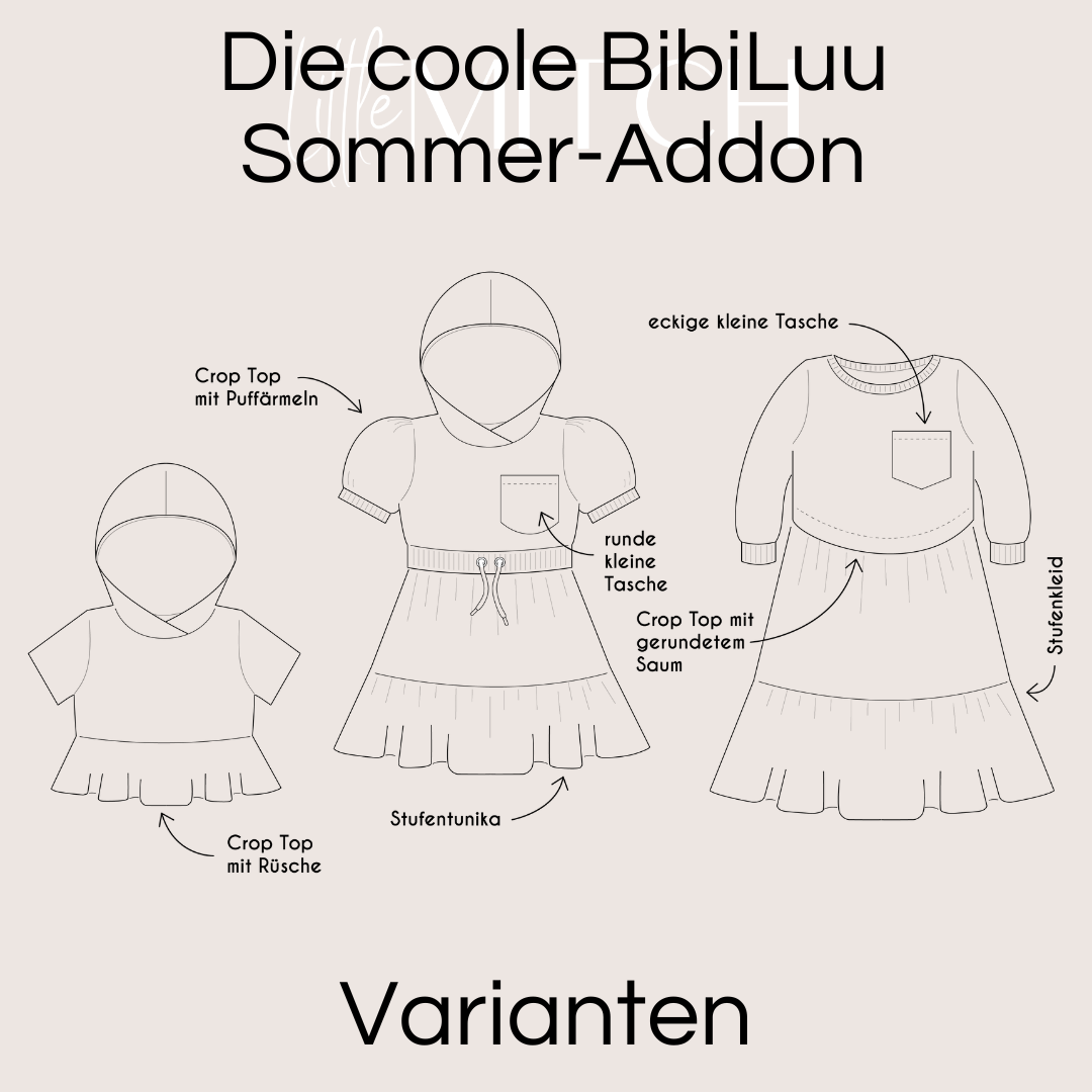 Little mitch design e-book summer add-on "die coole BibiLuu"