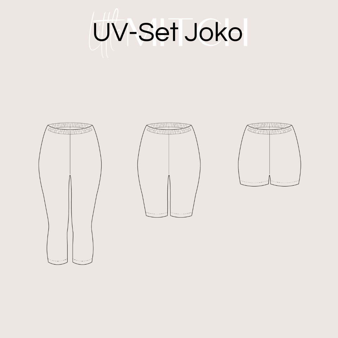 Little mitch design  E-Book Schnittmuster "UV-Set Joko / Grösse 68-140"