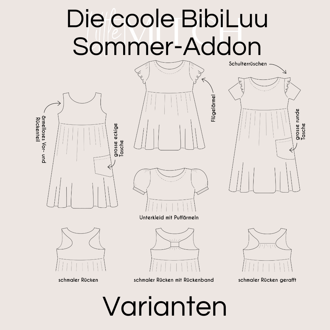 Little mitch design e-book summer add-on "die coole BibiLuu"