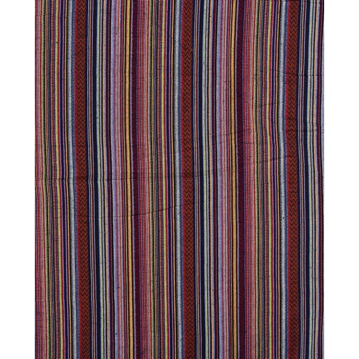 Stoff Streifen Mexico Bordeaux