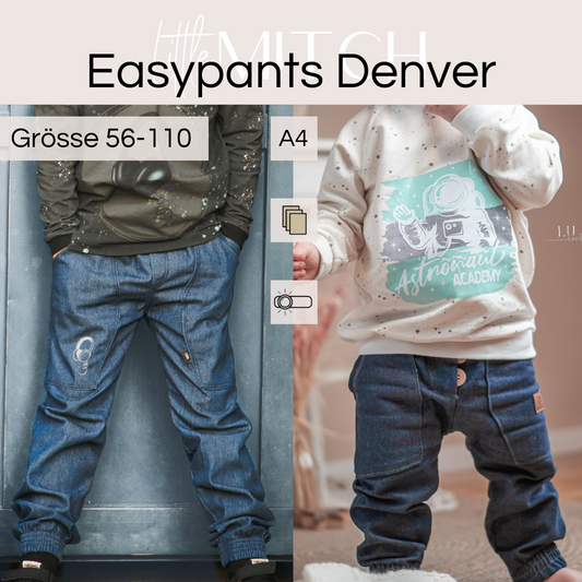 Little mitch design  E-Book Schnittmuster "Denver Mini ''