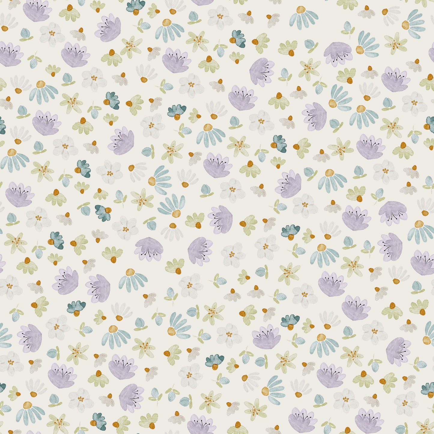 Vorbestellung Jersey/Ribjersey kleine Blümchen