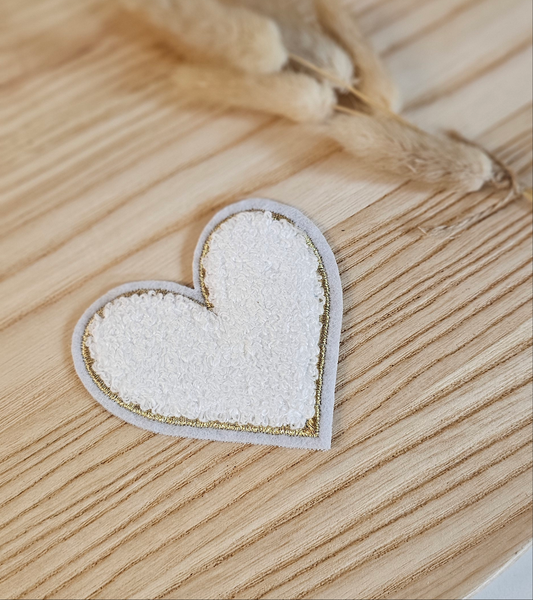 Chenille Patch Herz