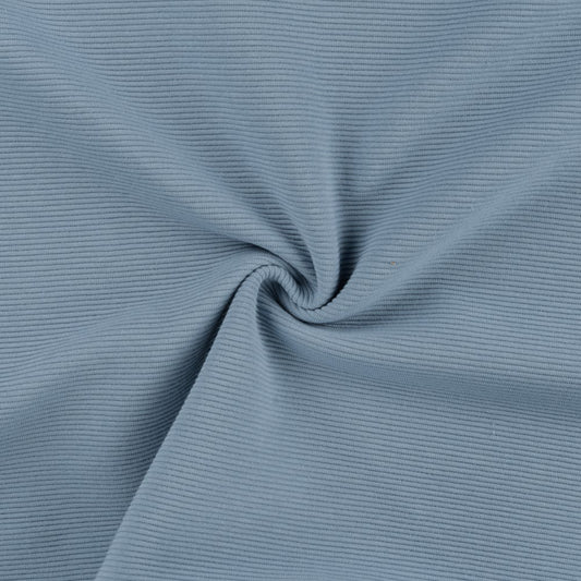 OTTOMAN RIB JERSEY DUSTY VIOLET