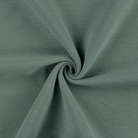 OTTOMAN RIB JERSEY DUSTY VIOLET