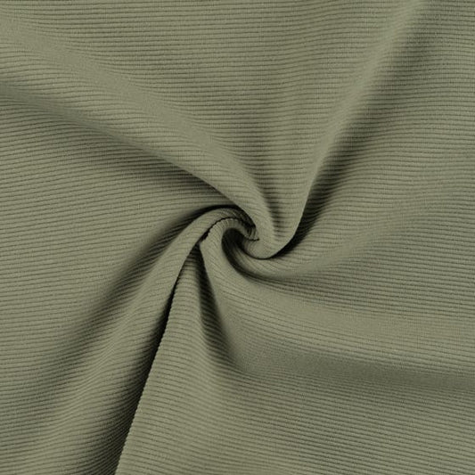 OTTOMAN RIB JERSEY DUSTY VIOLET