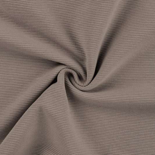 OTTOMAN RIB JERSEY DUSTY VIOLET