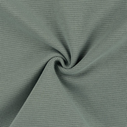 Tricot gaufré Dusty mint