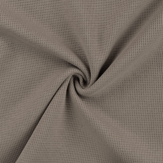 Maille Gaufrée Taupe