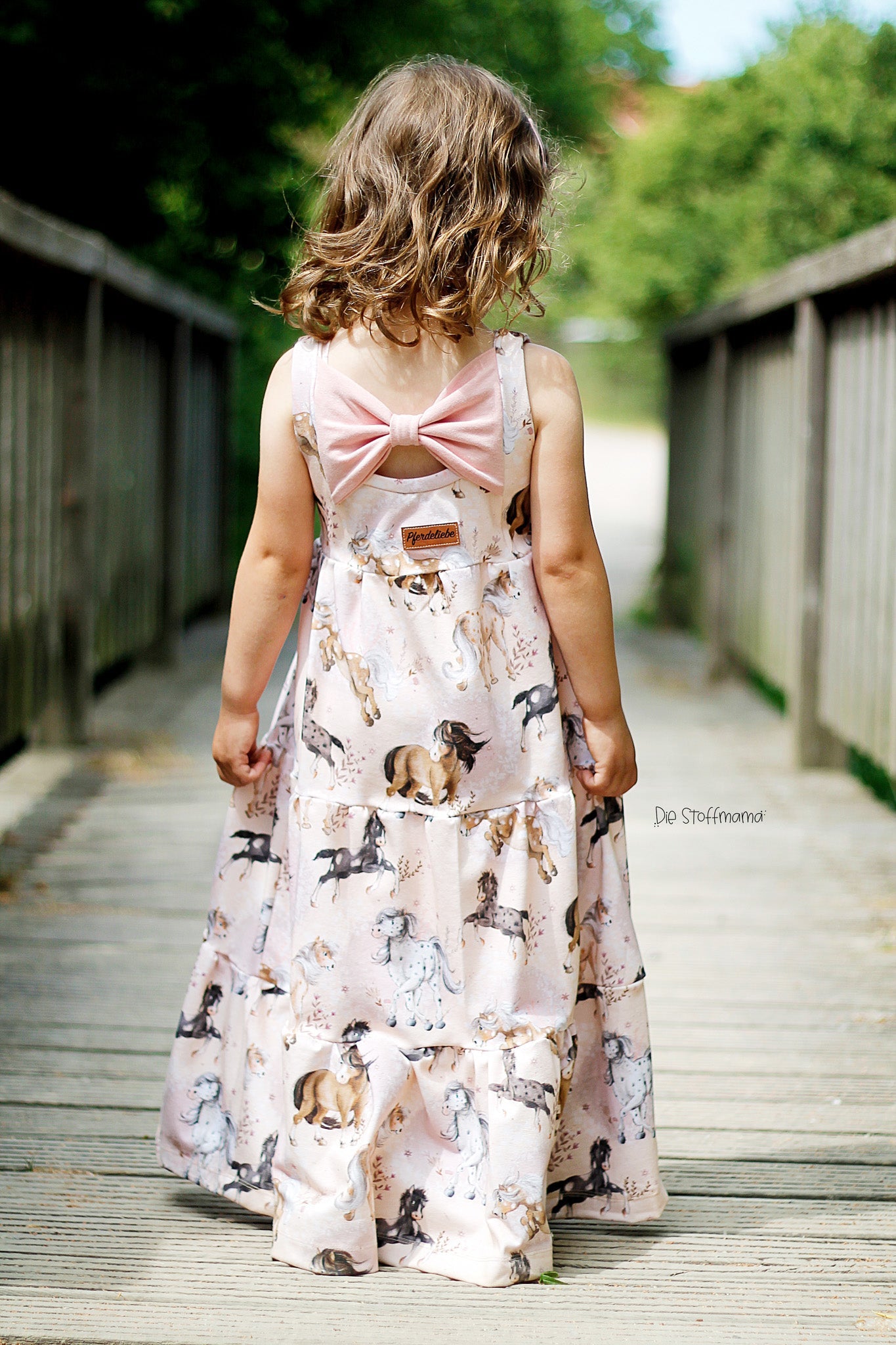 Little mitch design  E-Book Schnittmuster "Maxikleid Zoraya Mini''