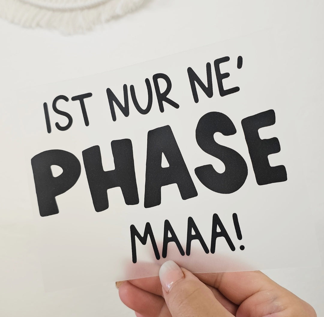 L'image de repassage n'est qu'une 'phase Maaa