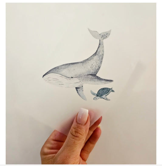 Baleine à repasser