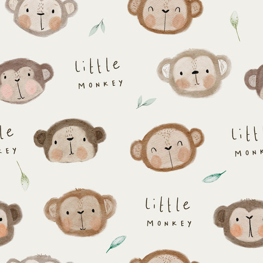 French Terry '' little Monkey''