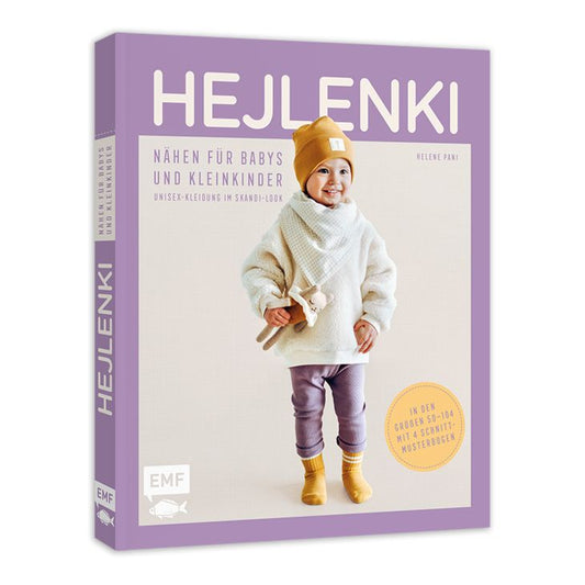 Buch - "HEJLENKI- Nähen für Babys und Kleinkinder im Skandi-Look" (Gr. 50-104) von Helene Pani