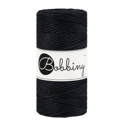 Black / MAKRAMEE-KORDEL 3MM 100M