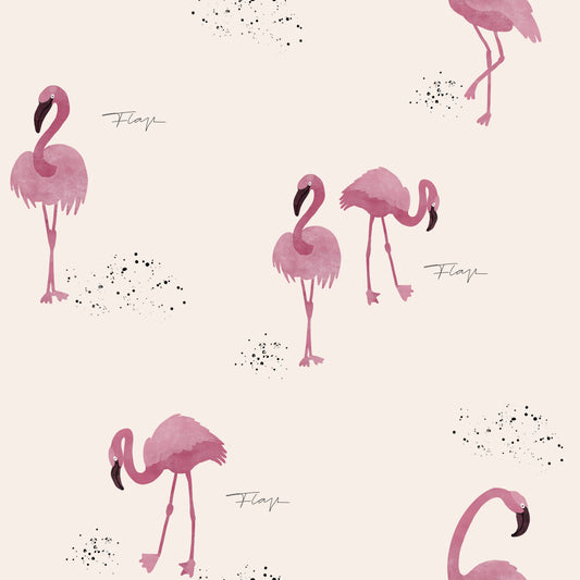 Vorbestellung Musselin Flamingo