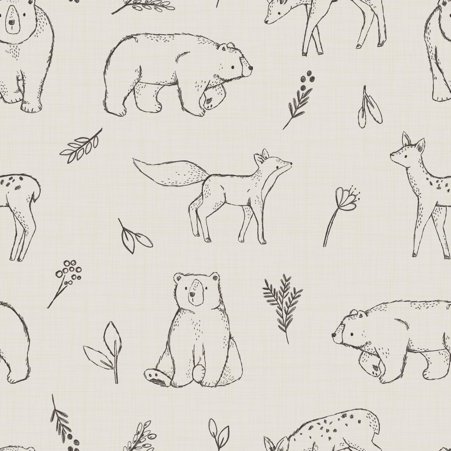 Canvas Sketch Animals