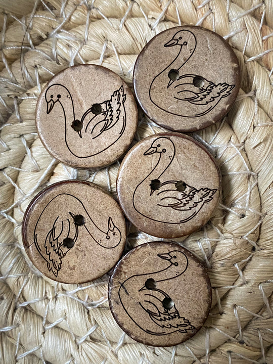 meinholder Prinz Knöpfe Schwan