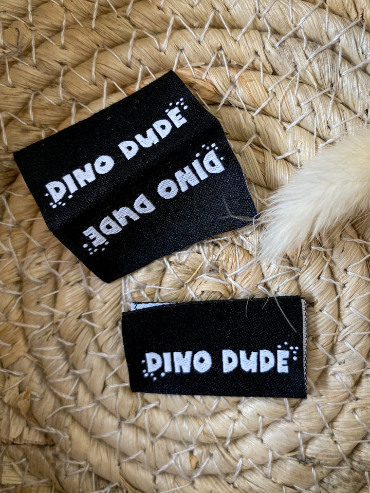 Label Dino Dude