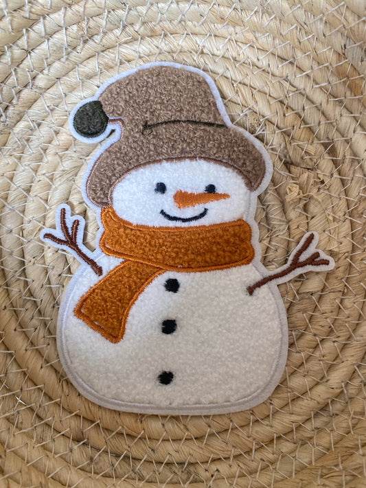 meinholder Prinz Chenillepatch Schneemann