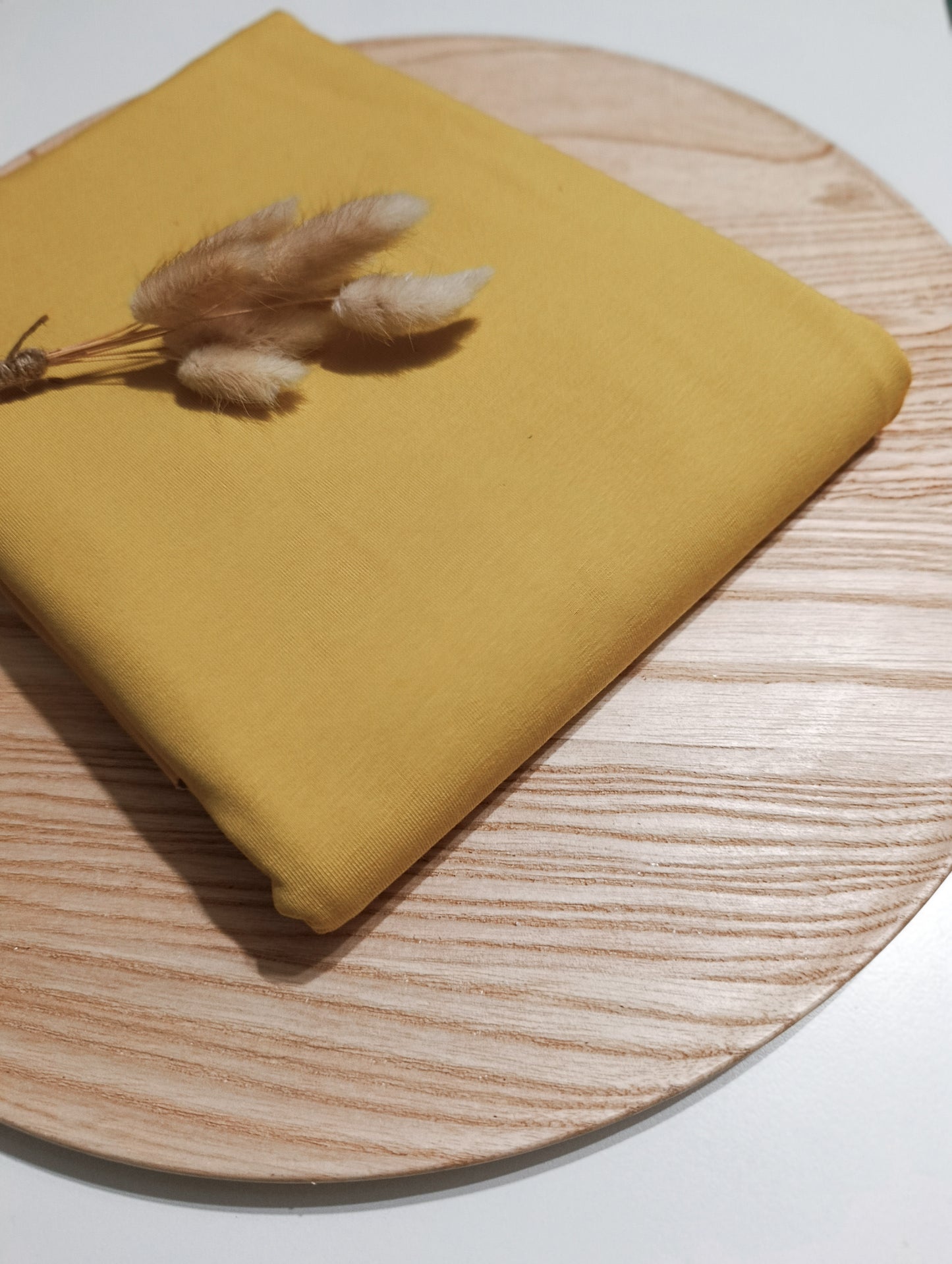 Jersey Uni Mustard Reststück