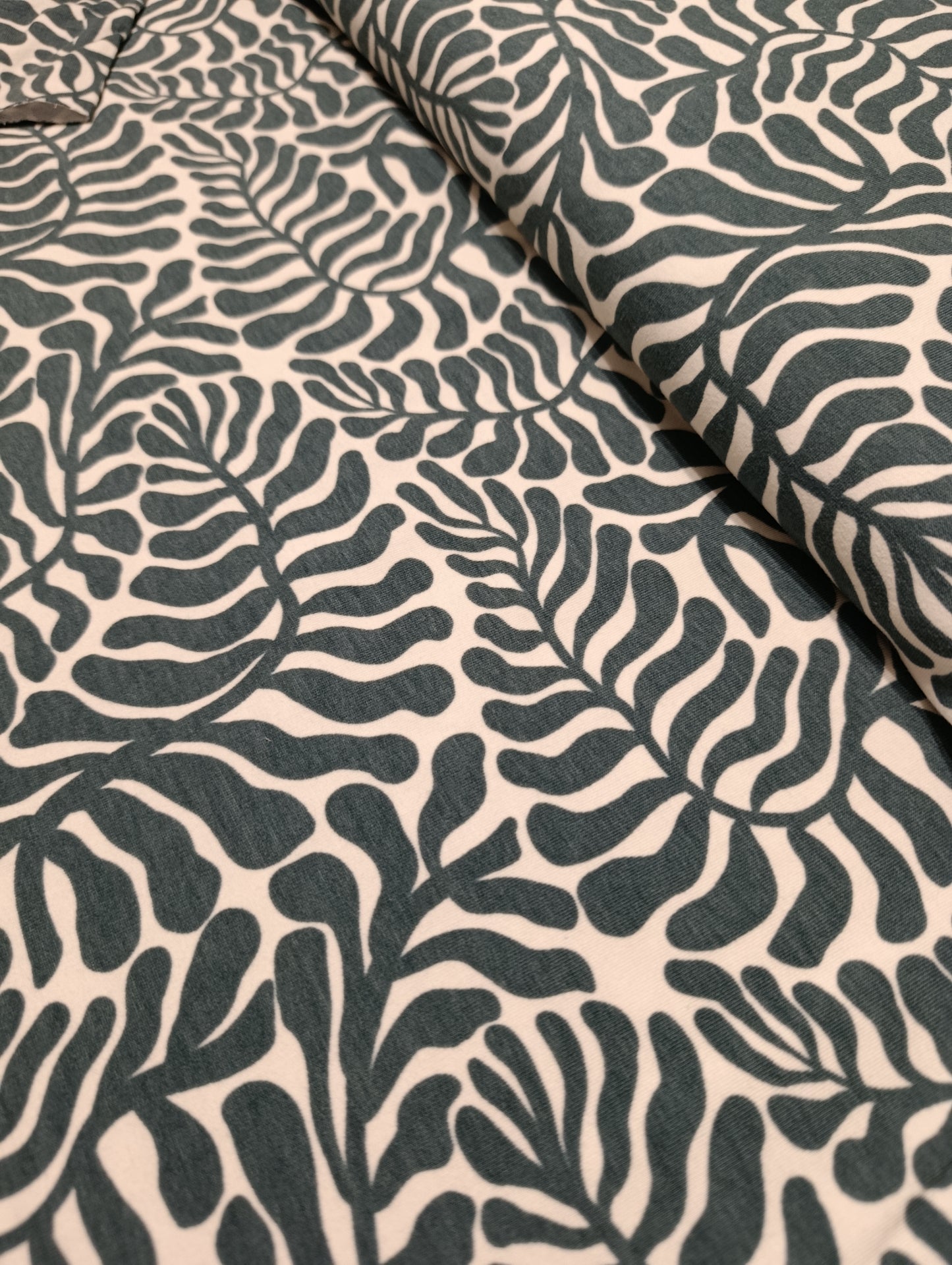 Bio French Terry Fern green