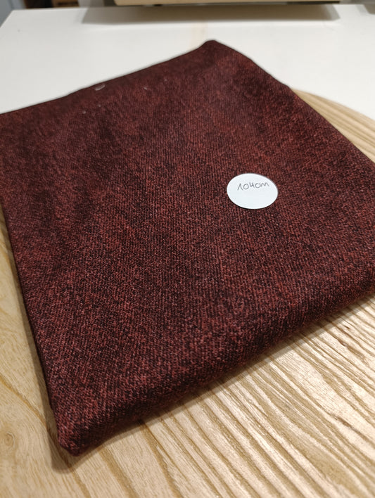 Reststück French Terry Jeans Berry 104cm