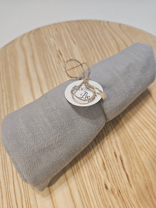 Reststück Viskoseleine grau 70cm
