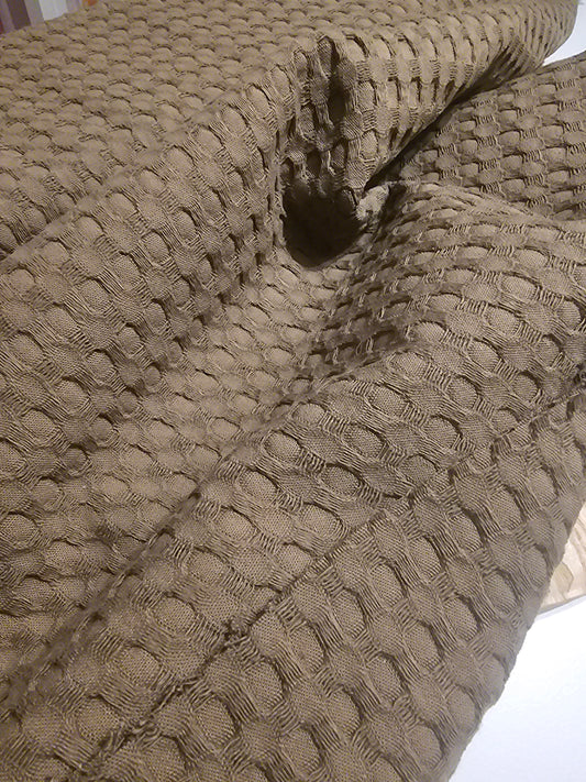 Big Waffle Bubbles Taupe