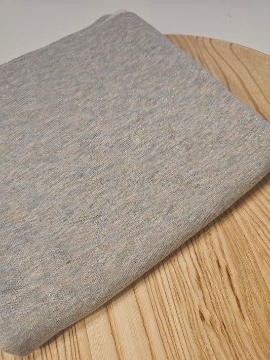 Reststück Glitter Sweat 50cm