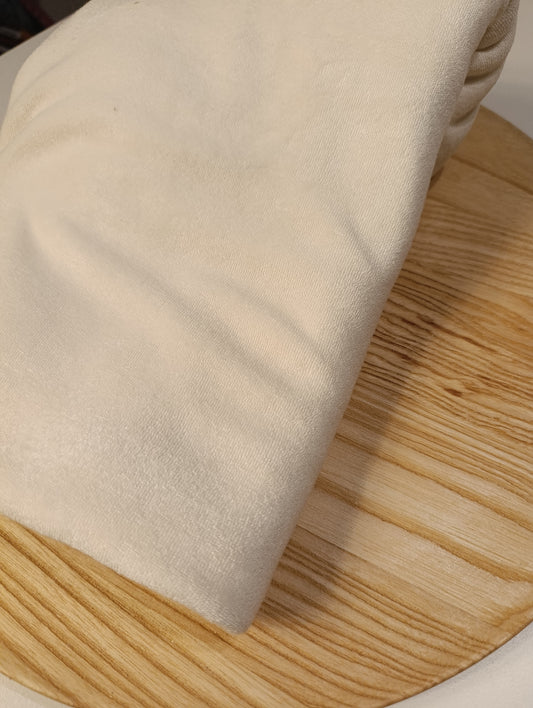 Bambusfrottéé Ecru 1 Meter