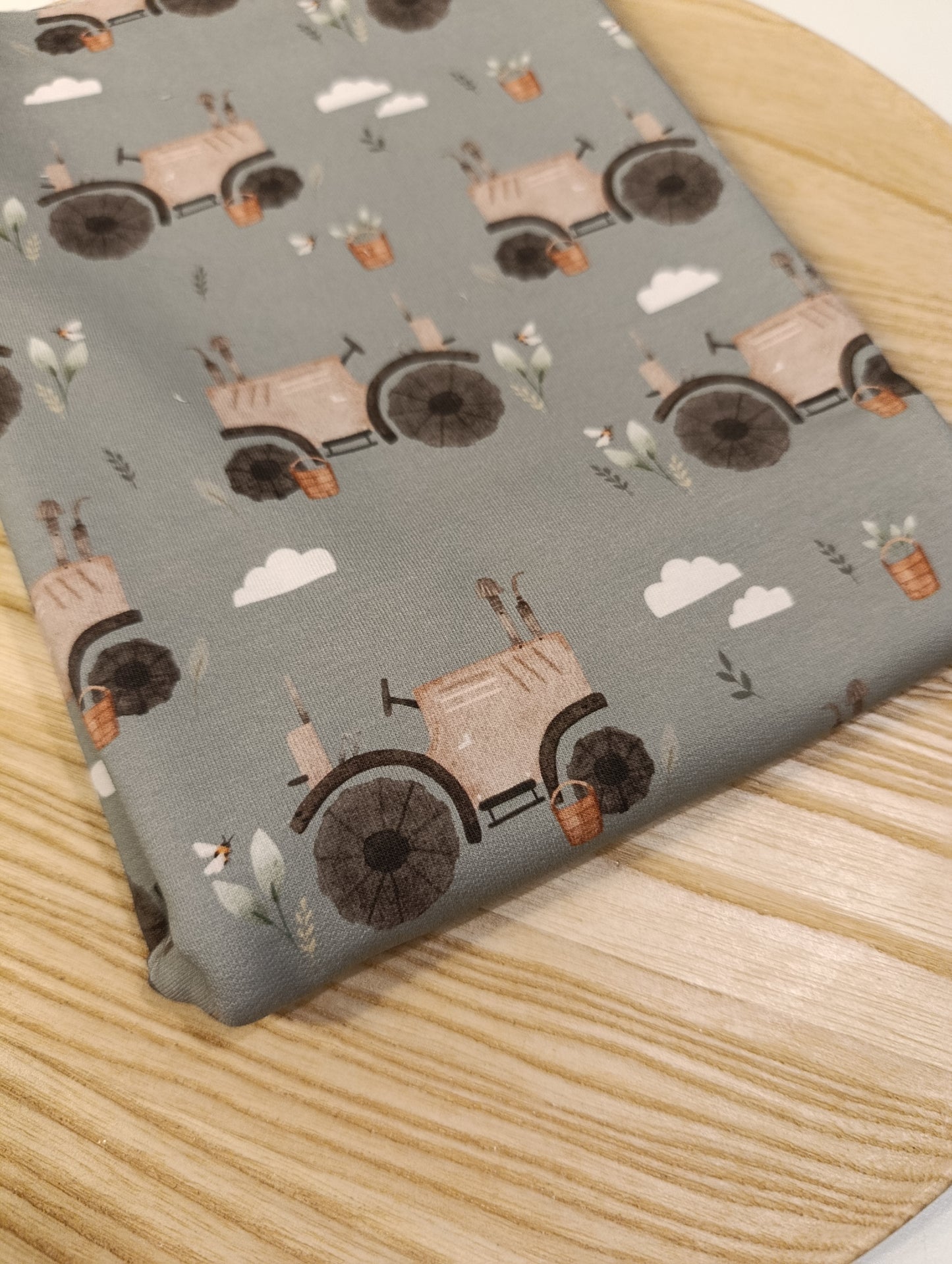 Reststück French Terry Traktor Spring 50cm