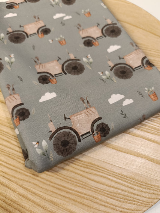 Reststück French Terry Traktor Spring 50cm