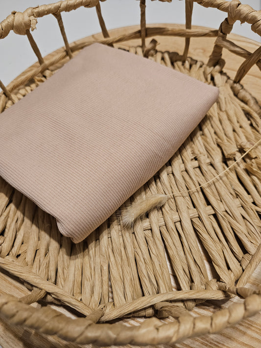Reststück Rib Jersey Nude