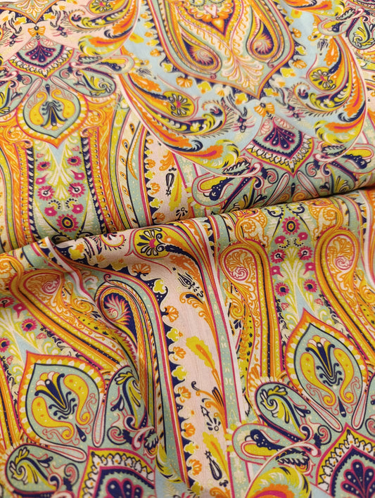 Viskose Chally Dusty yellow