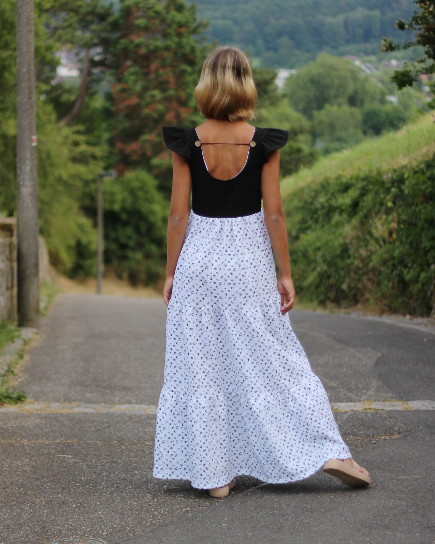 Little mitch design  E-Book Schnittmuster "Maxikleid Zoraya Maxi''