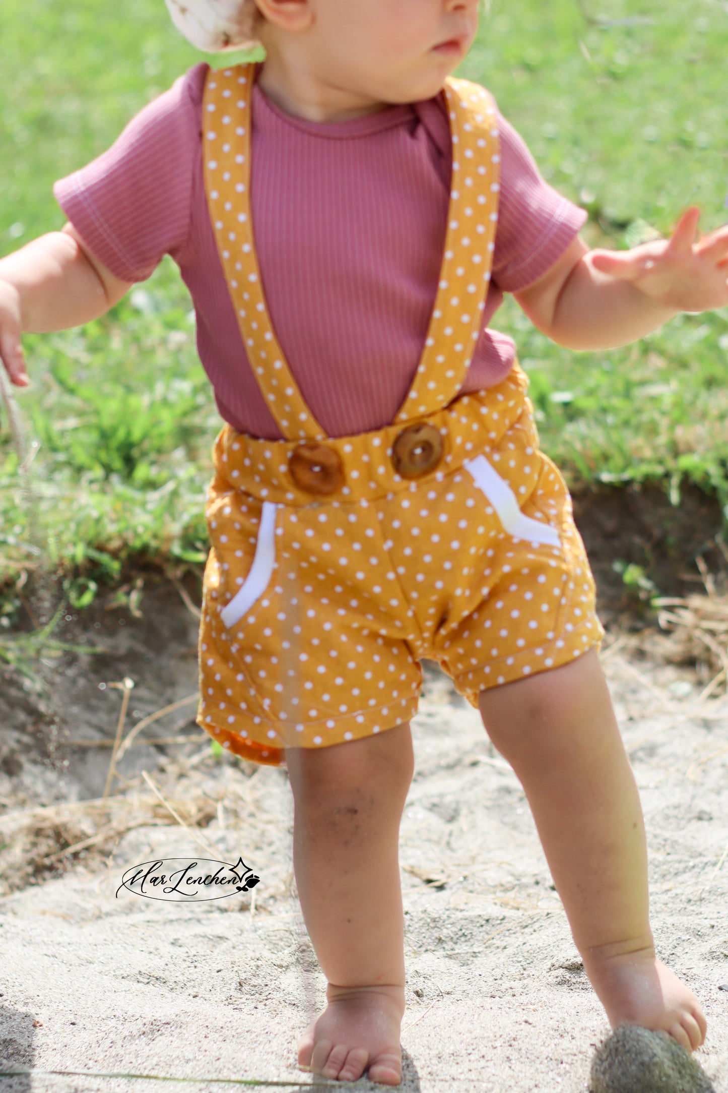 Little mitch design E-Book Schnittmuster Sommershorts  "Greta und Gabriel''