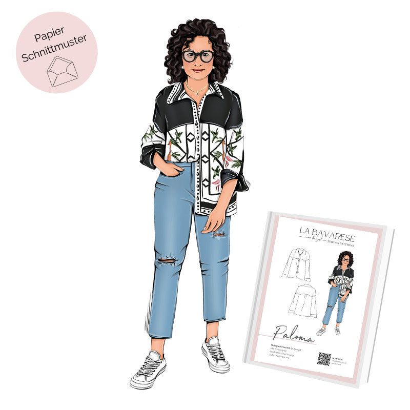 Schnittmuster La Bavarese ''Paloma'' Bluse