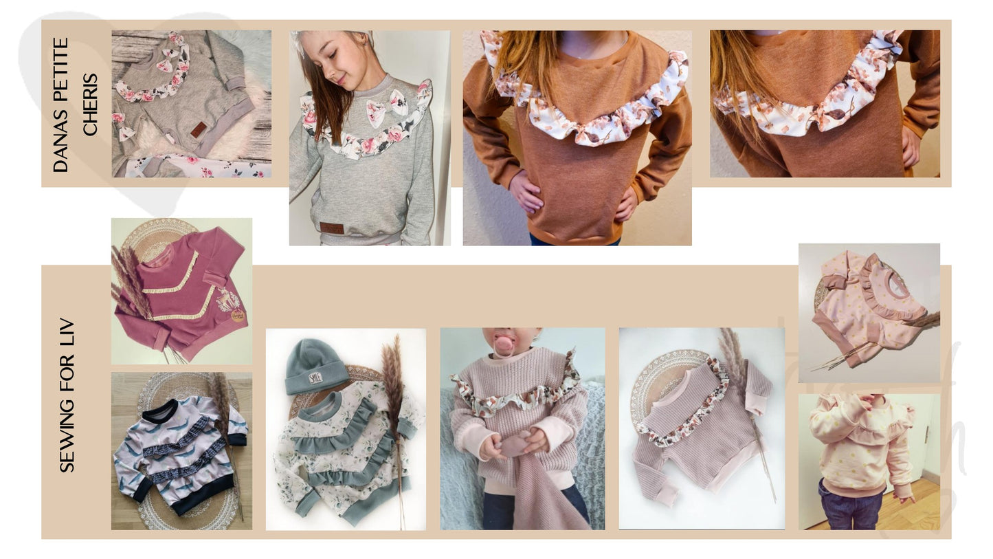 Little mitch design e-book patron de couture pull "Arthur&amp;Aileen"