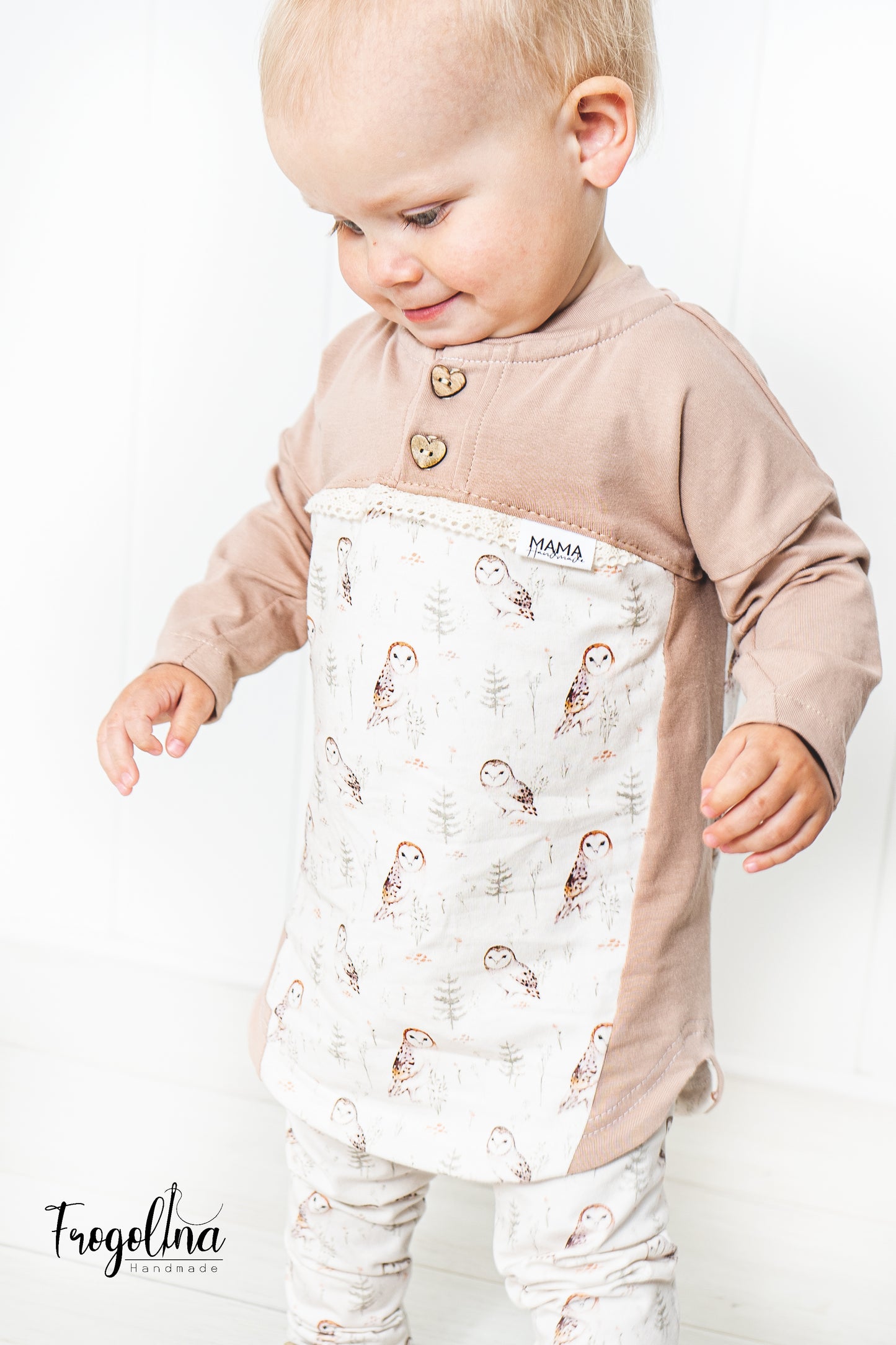 Little mitch design e-book patron de couture chemise longue Elvis Mini