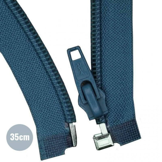 Jean divisible zip 35cm