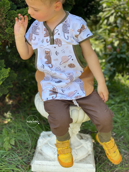 Little mitch design E-Book Schnittmuster Longshirt Elvis Maxi