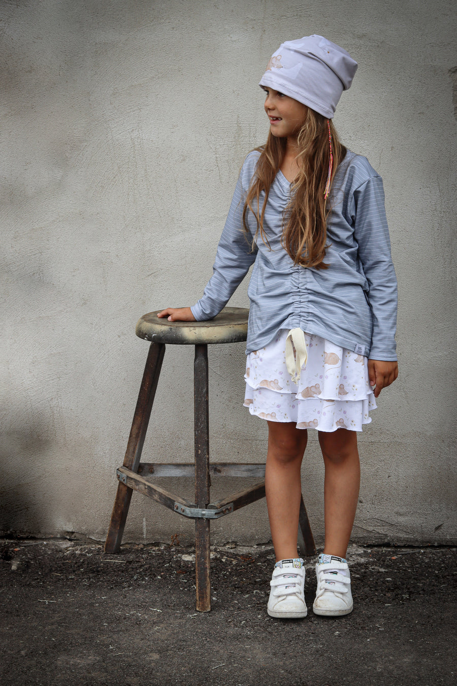 Little mitch design E-Book Schnittmuster "Tonia Kids Maxi'' 116-164