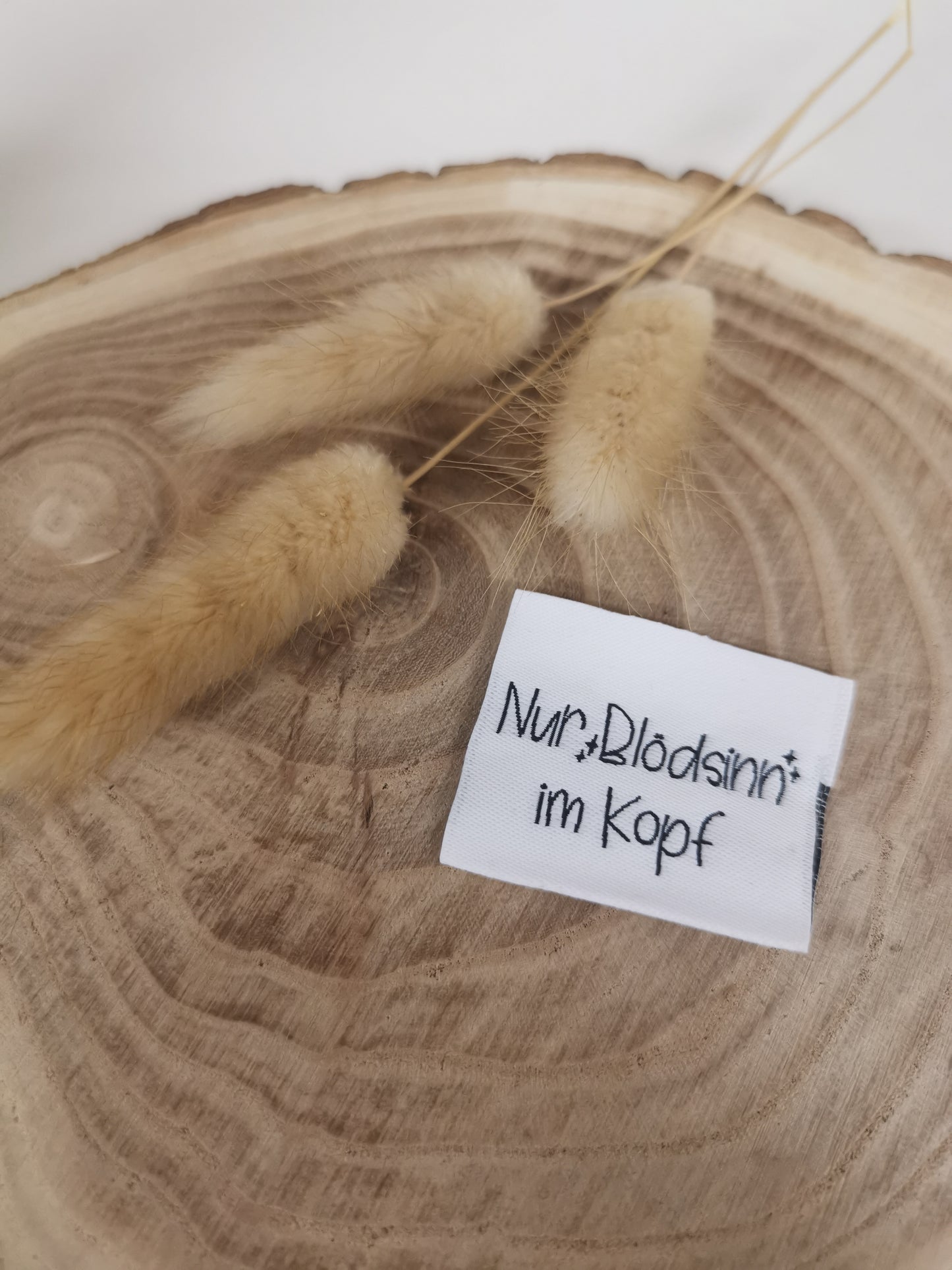 Label Nur Blödsinn im Kopf