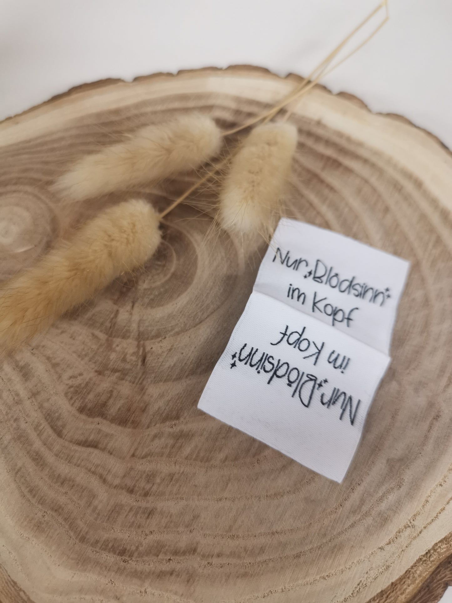 Label Nur Blödsinn im Kopf