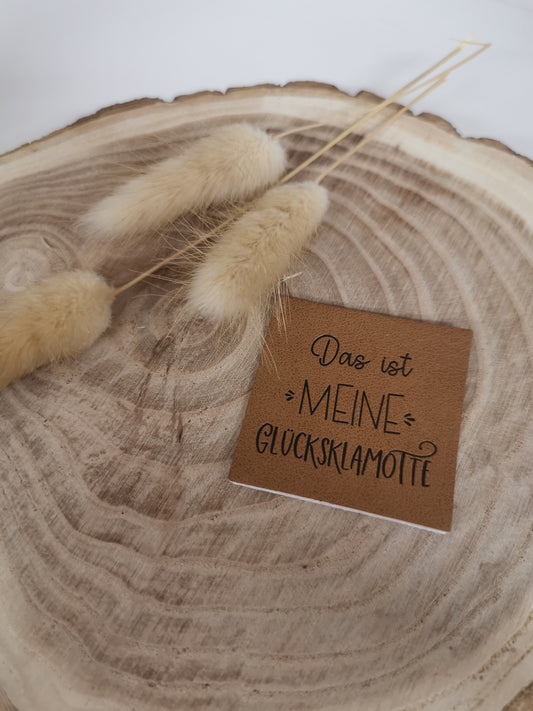 Label das ist meine Glücksklamotte