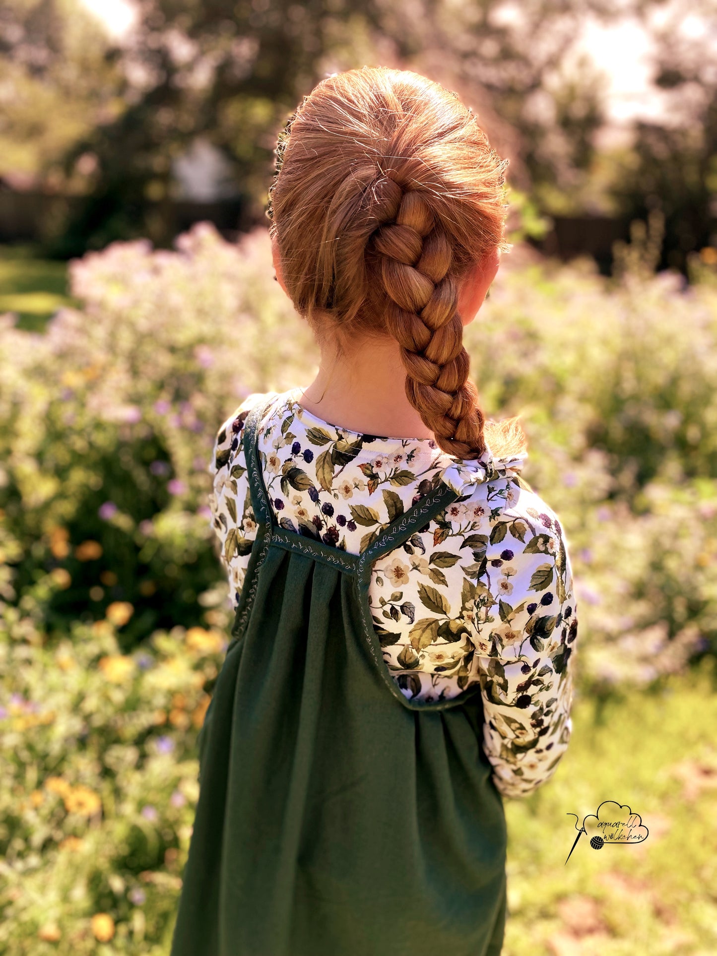 Little mitch design e-book patron de couture "Robe fille Hazel"