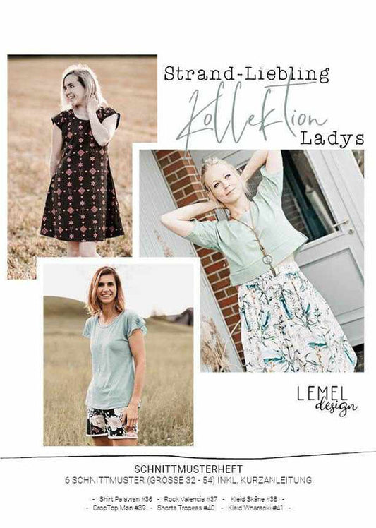 Livret de patrons en papier Lemel ''Beach Darling Collection Ladys''