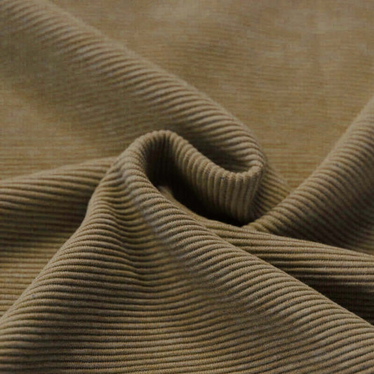 OTTOMAN RIB JERSEY SCHOKO MELANGE