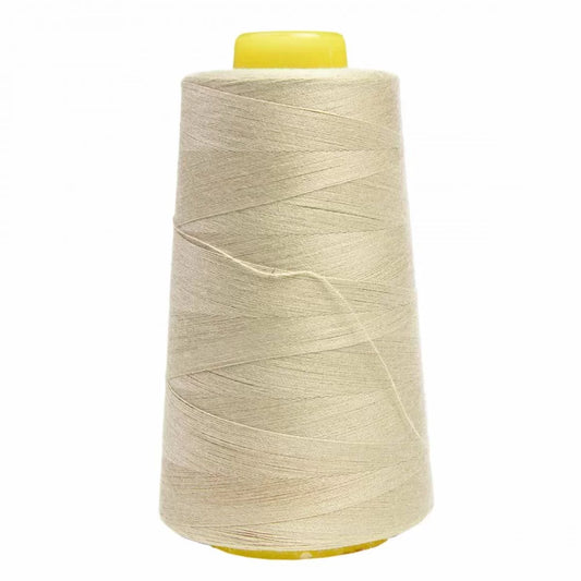 Fil de surjet beige clair